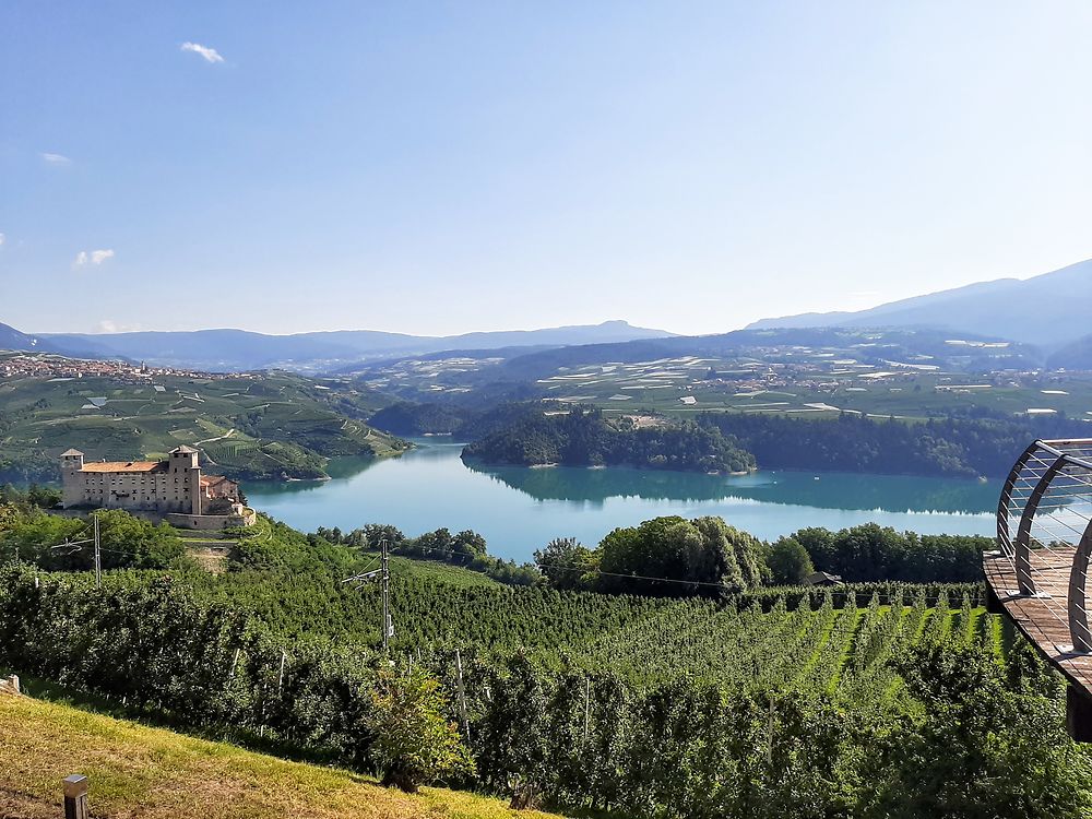 Le lac de santa Giustina 