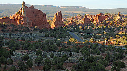 Point de vue quand on est sur Angel's Palace Trail