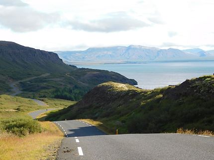 Calme sur les routes d'Islande