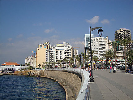 La promenade de Beyrouth