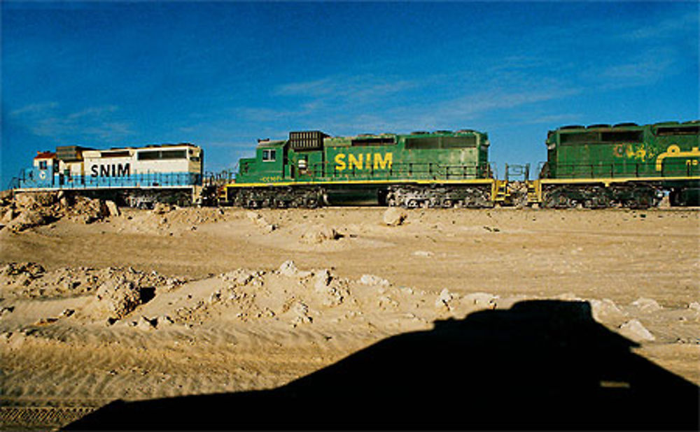 Le train minéralier...