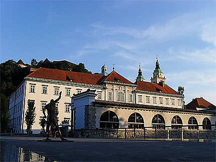 Marché central de Ljubljana