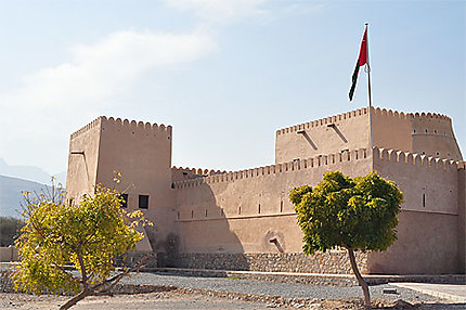 Fort de Bukha vu de l'arrière