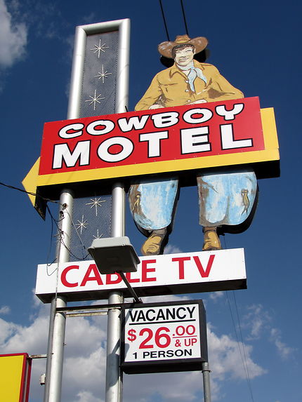 Le très abordable Cowboy Motel