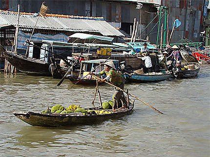 Le marché flottant de Cai Rang