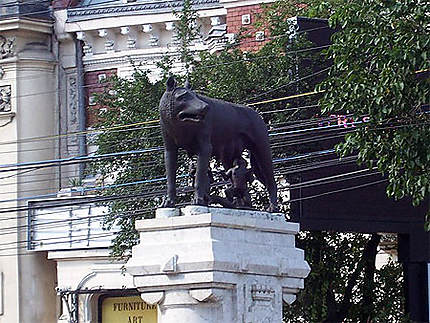 Statue de Rémus et Romulus
