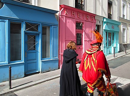 Paris en couleurs rue Sainte Marthe