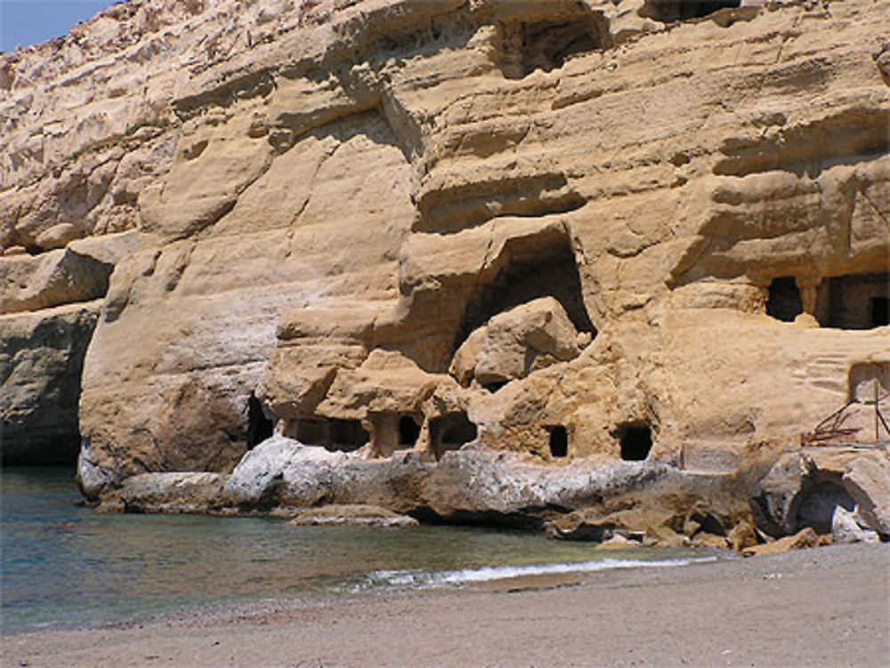 Grottes de Matala