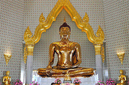  Bouddha  d or Bouddha  Temples Statues Wat Traimit 