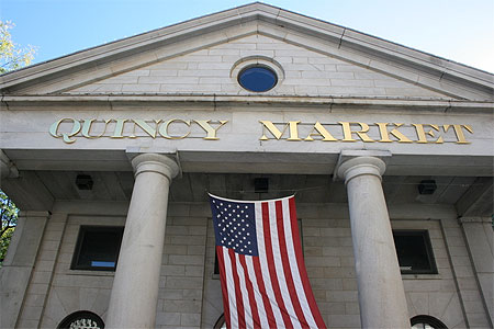 Quincy Market à Boston Quincy Market à Boston