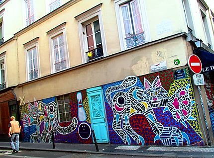 Art street rue Sainte Marthe 