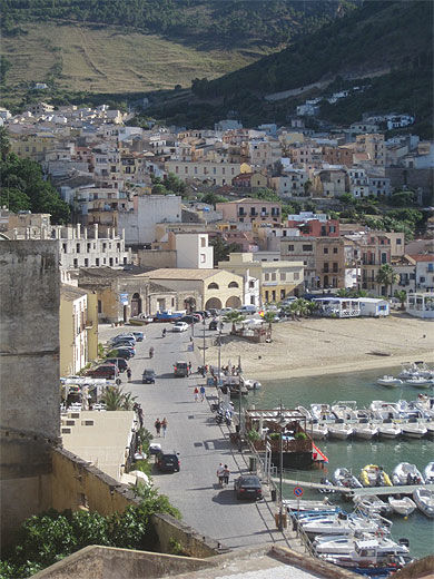 Castellammare del Golfo, petit port de pêche sicilien