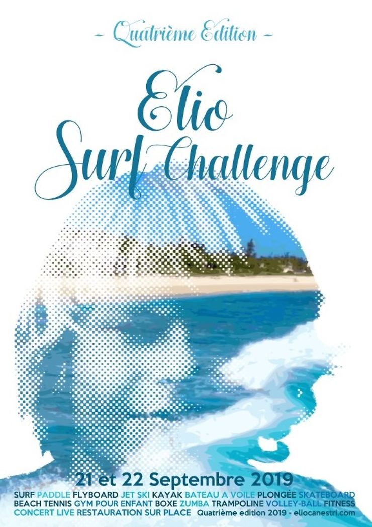 Elio Surf Challenge à Saint-Gilles-les-Bains