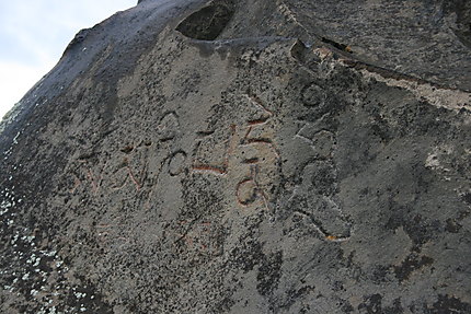 Pétroglyphes tibétains +4000 ans