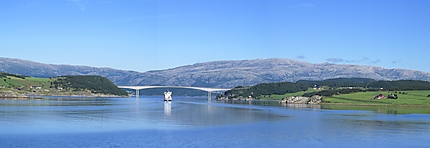 Pont entre Sundan et Dagsvik