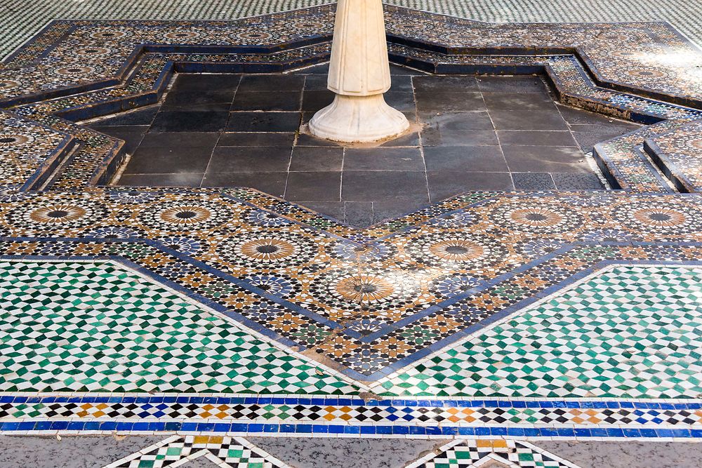 Musée du Batha... fontaine étoilée