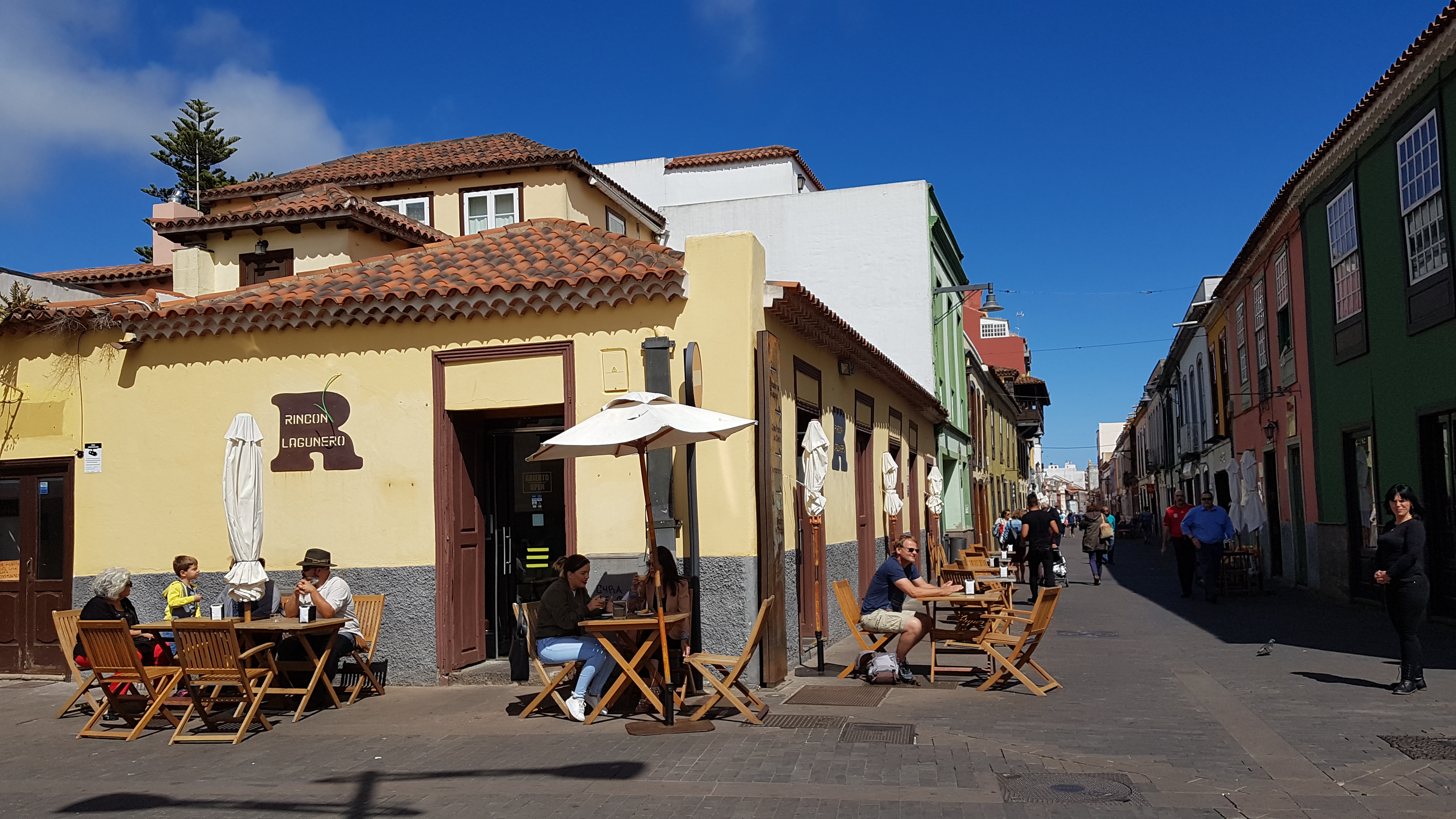Ambiance décontractée à San Cristobal de la Laguna