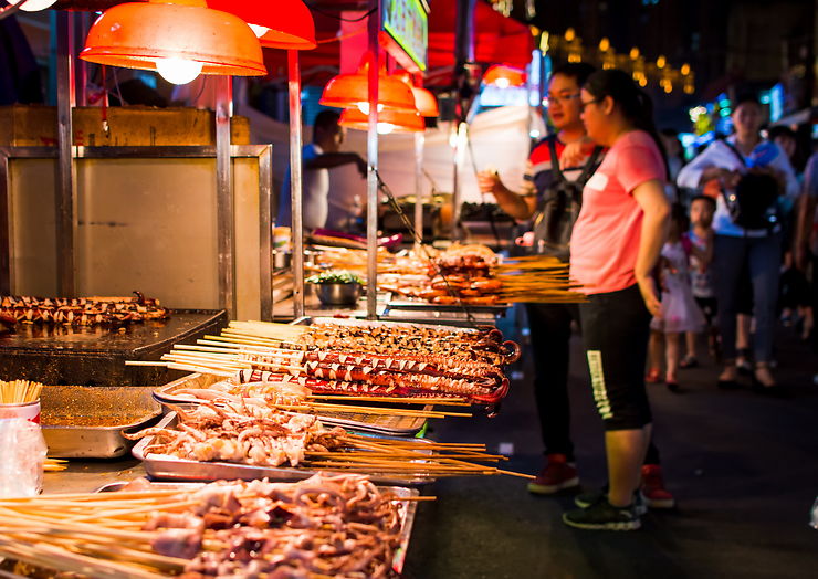 Street food en Chine : La Chine, pays des multiples cuisines de ...