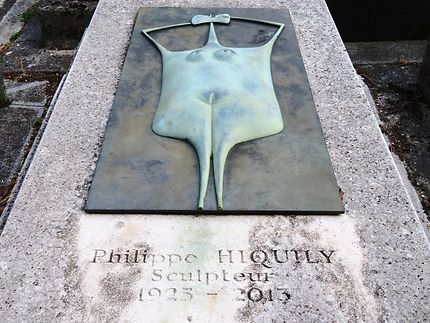 Tombe de Philippe Hiquily (sculpteur)