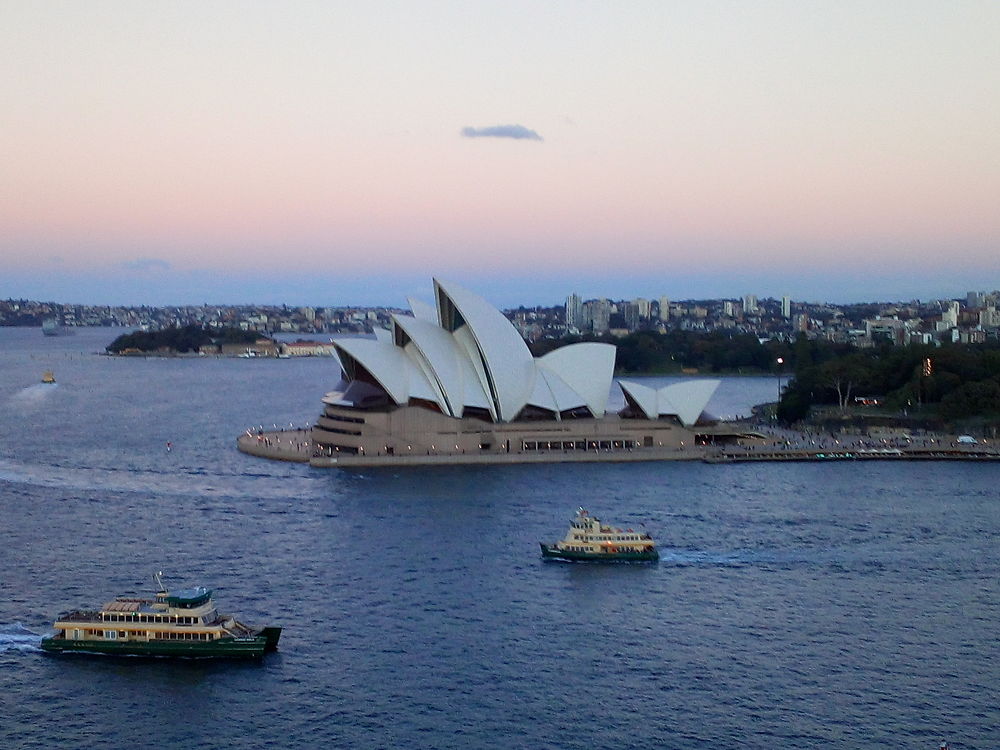 Opéra de sydney by night