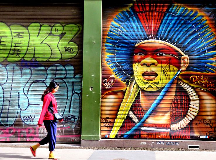 Street art, Indien – Paris