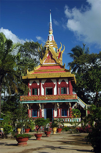 Pagode khmer Sa Lon Pagode khmer Sa Lon