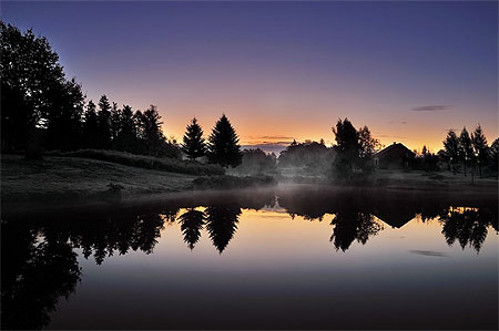 Lever de soleil aux Mille étangs Lever de soleil aux Mille étangs