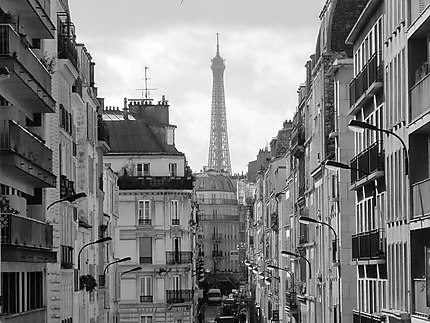 Ambiance d'une rue parisienne