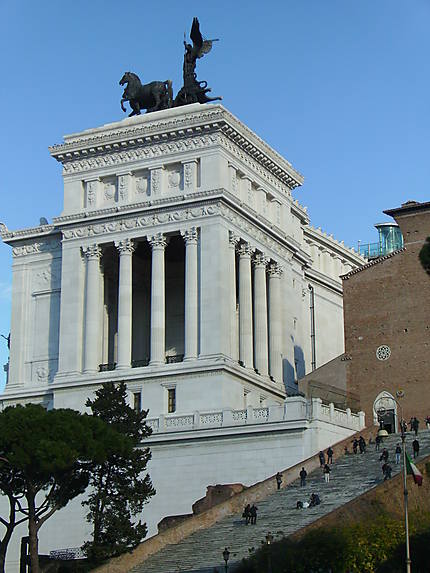 Tour du palais Emmanuel II à Rome