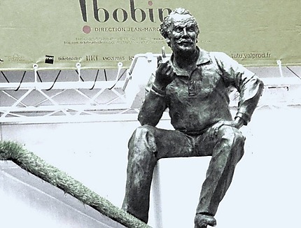 Statue Georges Brassens