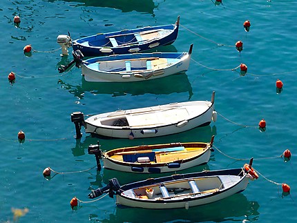 Vernazza - Barques dans le port