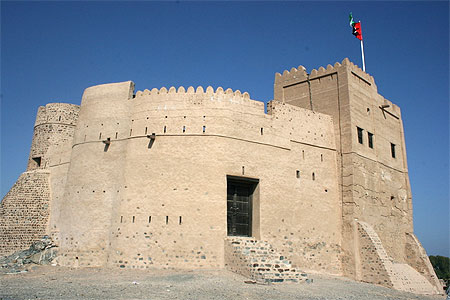 Le fort de Fujairah. Le fort de Fujairah.
