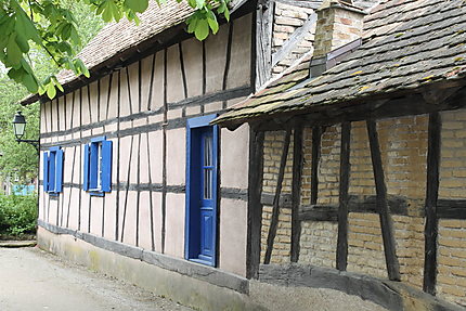 Une maison de l'écomusée d'Alsace