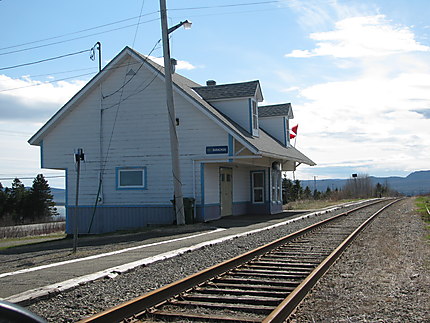 Gare en Gaspésie