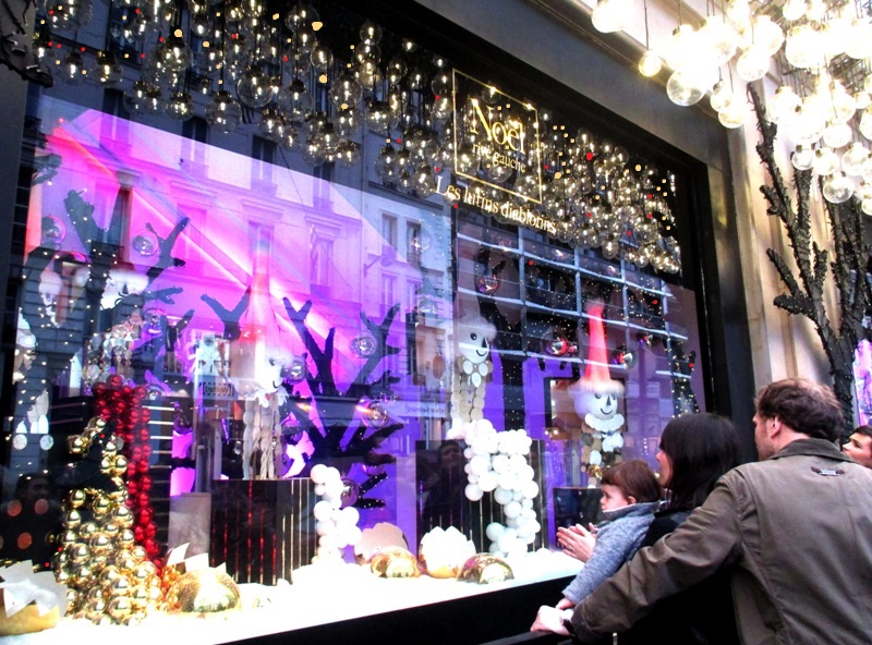 Les vitrines de Noël Les vitrines de Noël
