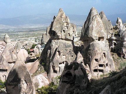 Maisons troglodytes en Cappadoce