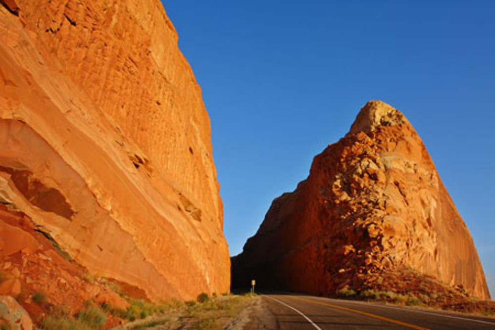 Une brèche dans le canyon