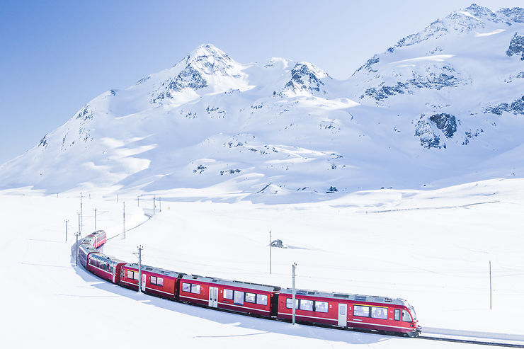 Voyage - Un circuit touristique pour découvrir la Suisse en train cet hiver