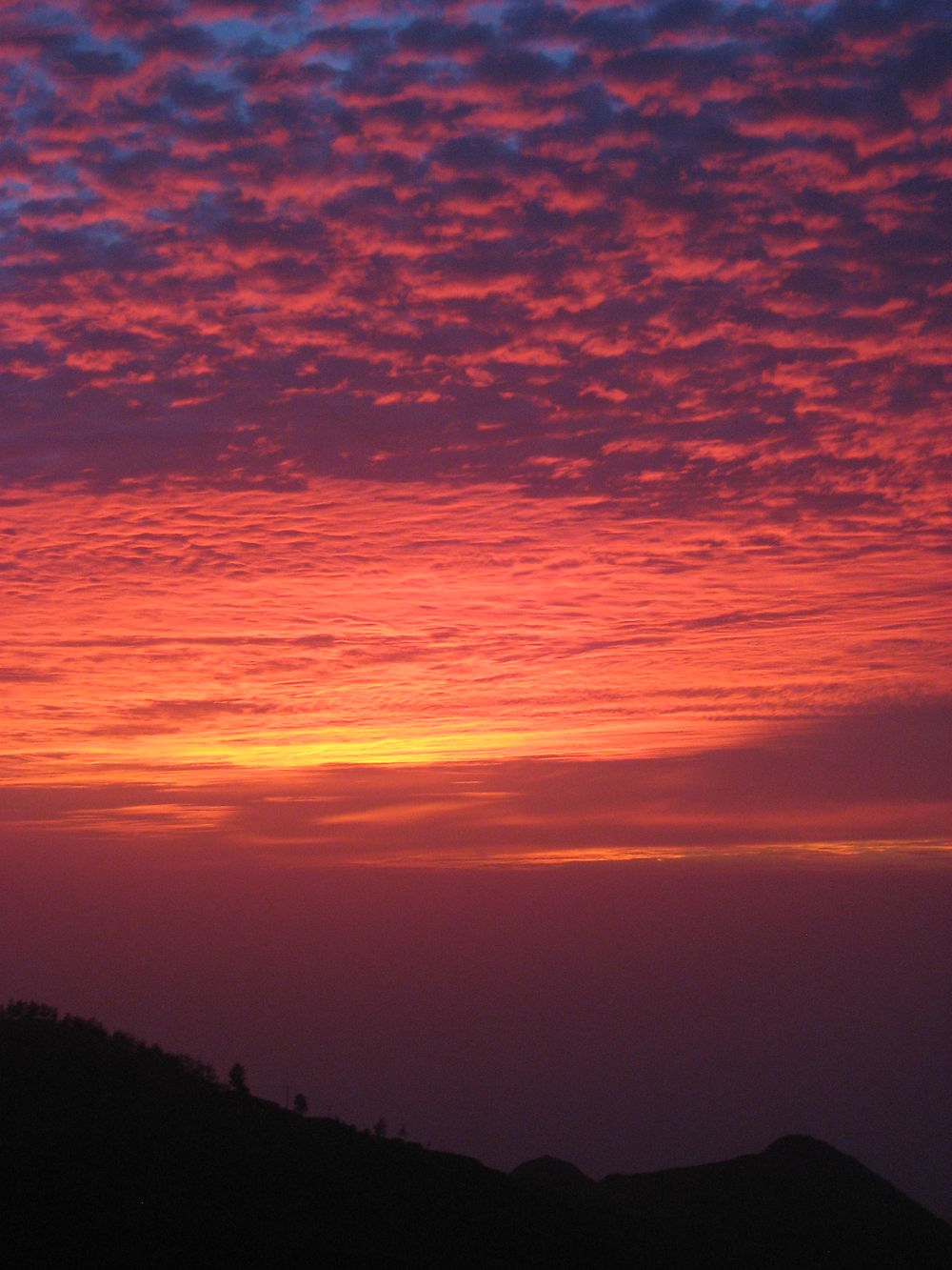 Coucher de soleil Fogo