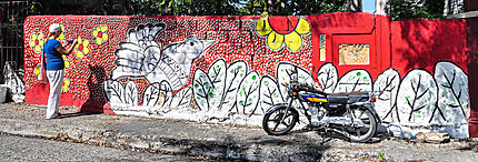 Graffitis à Puerto Plata