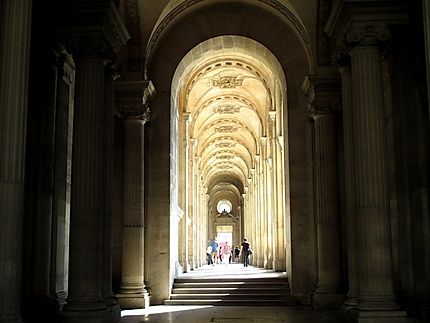 Arcades du musée du Louvre