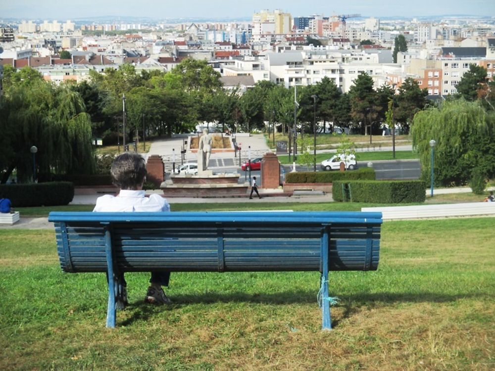 Vue sur la banlieue nord de Paris 