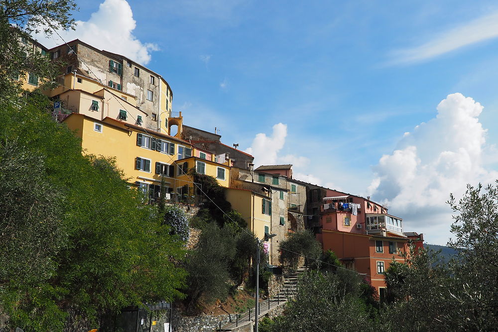 Balade à pied au nord de Levanto : Lavaggiorosso