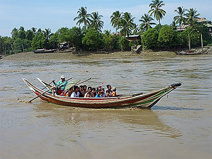 La région du delta, autour de Yangon