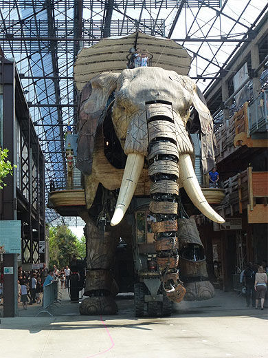 Le grand éléphant à Nantes