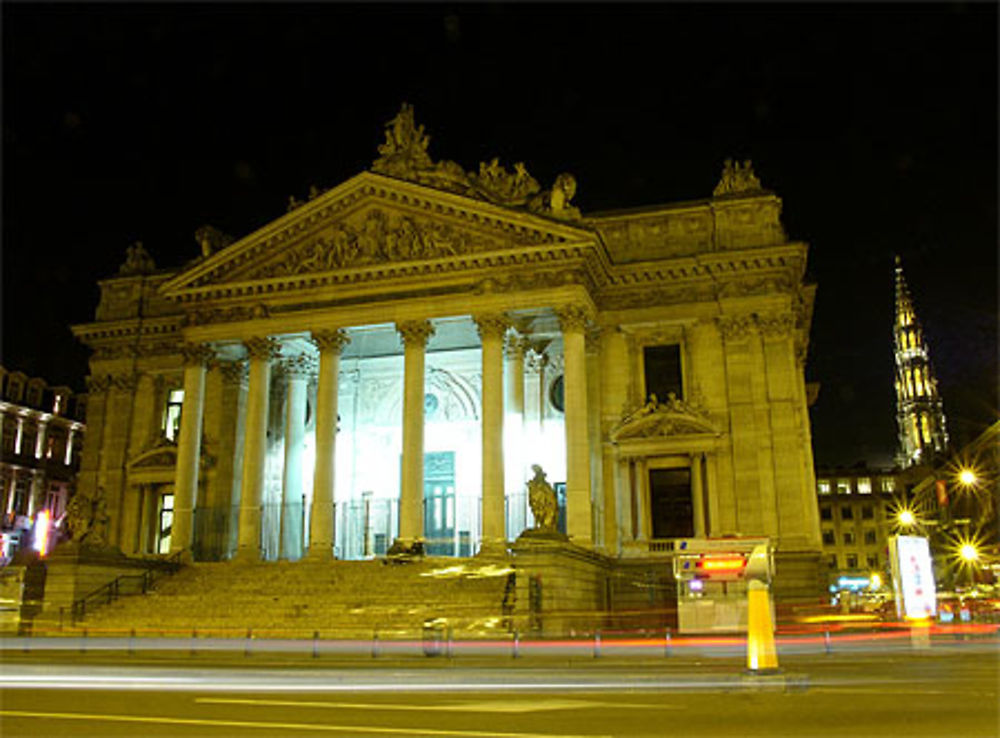 La Bourse la nuit