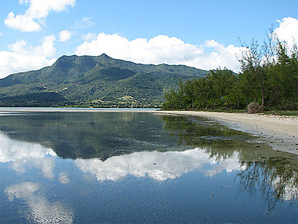 Le lagon de l'Ile aux Bénitiers