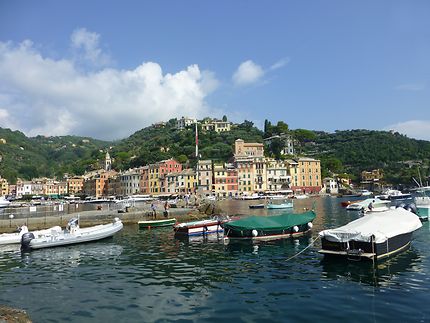 Port sous le soleil à Portofino