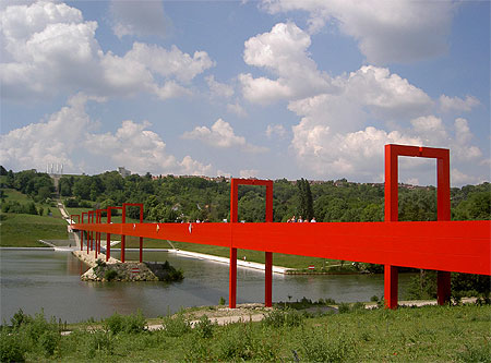 Passerelle de l'axe majeur Passerelle de l'axe majeur