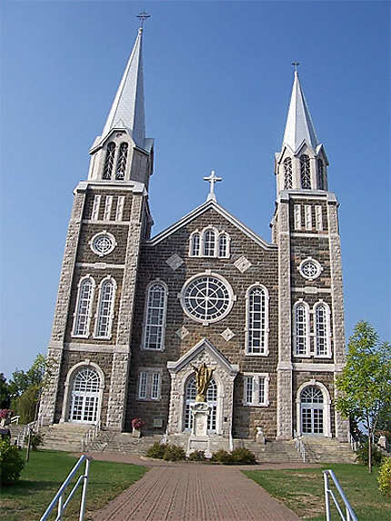 Baie St Paul: L'église